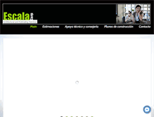 Tablet Screenshot of escalacorp.com